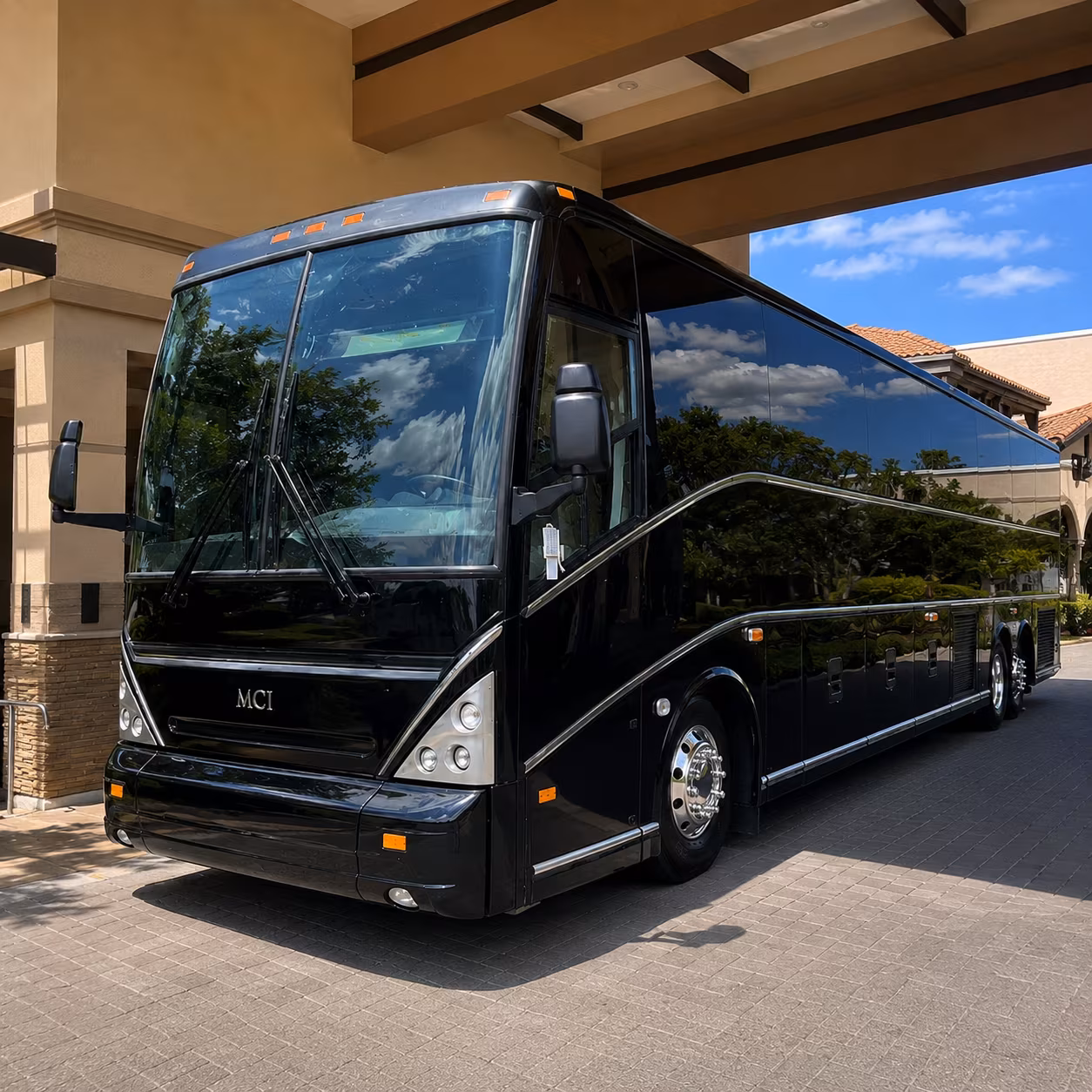 corporate shuttle buses for intel presbyterian rust and the rio rancho business corridor