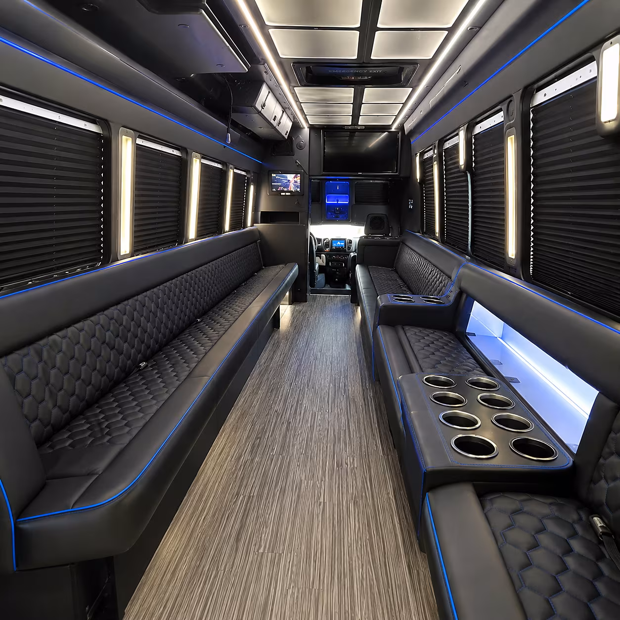 rio rancho party bus rentals inside